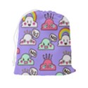 Cloud-seamless-pattern -- Drawstring Pouch (2XL) View2