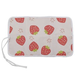 Strawberries-pattern-design Pen Storage Case (m) by Salman4z
