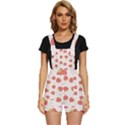 Strawberries-pattern-design Short Overalls View1