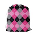 Seamless-argyle-pattern Drawstring Pouch (2XL) View2