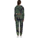 Military Background Grunge Cropped Zip Up Lounge Set View2