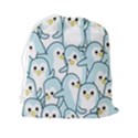Penguins Pattern Drawstring Pouch (2XL) View2