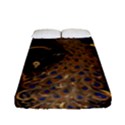 Peacock Plumage Bird  Pattern Graceful Fitted Sheet (Full/ Double Size) View1