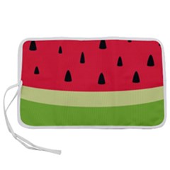 Watermelon Fruit Food Healthy Vitamins Nutrition Pen Storage Case (l) by pakminggu