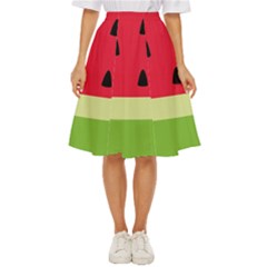Watermelon Fruit Food Healthy Vitamins Nutrition Classic Short Skirt by pakminggu
