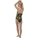 Background Pattern Texture Design Wallpaper Go with the Flow One Piece Swimsuit View2