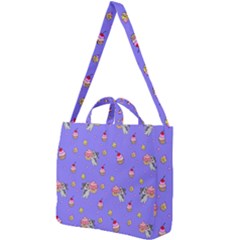Art Pattern Design Seamless Scrapbooking Square Shoulder Tote Bag by pakminggu