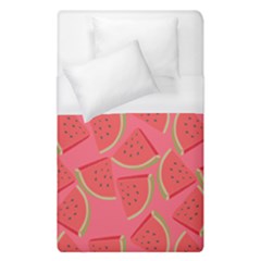 Watermelon Background Watermelon Wallpaper Duvet Cover (single Size) by pakminggu