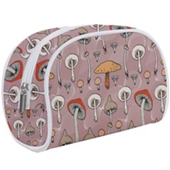 Mushrooms Autumn Fall Pattern Seamless Decorative Make Up Case (large) by pakminggu