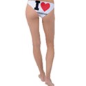 I love cheesecake Ring Detail Bikini Bottoms View2