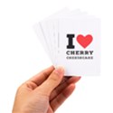 I love cherry cheesecake Playing Cards Single Design (Rectangle) with Custom Box View3