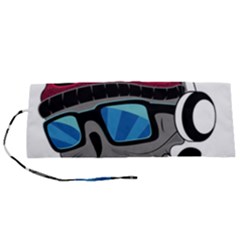 Cool Skull Roll Up Canvas Pencil Holder (s) by pakminggu
