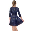 Art Cat Drawing Mammal Animal Feline Smock Dress View2