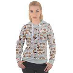 Fox Women s Overhead Hoodie by 100rainbowdresses