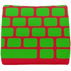 Keyboard Keys Computer Input Pc Seat Cushion by danenraven