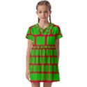 Keyboard Keys Computer Input Pc Kids  Asymmetric Collar Dress View1