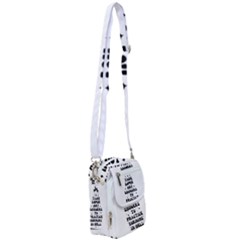 I Take A Super Hot Shower To Practice Burning In Hell Shoulder Strap Belt Bag by sidiakram