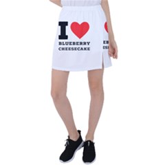 I Love Blueberry Cheesecake  Tennis Skirt by ilovewhateva