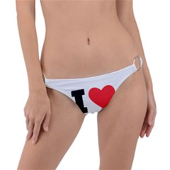 I Love Blueberry Cobbler Ring Detail Bikini Bottoms by ilovewhateva