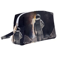 Astronaut Space Walk Wristlet Pouch Bag (large) by danenraven