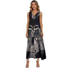 Astronaut Space Walk V-neck Sleeveless Loose Fit Overalls by danenraven