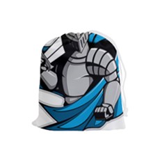 Sword Knight Fictional Character Legionary Warrior Drawstring Pouch (large) by danenraven