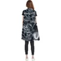Lion Furious Abstract Desing Furious Sleeveless Chiffon Waistcoat Shirt View2