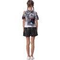 Lion King Head Kids  Butterfly Cutout Tee View2