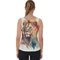 Lion Africa African Art Velvet Tank Top View2