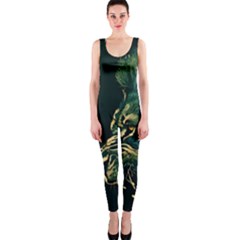 Angry Male Lion One Piece Catsuit by Mog4mog4
