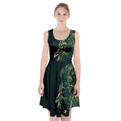 Angry Male Lion Racerback Midi Dress by Mog4mog4