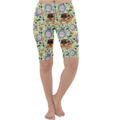 My Neighbor Totoro Pattern Cropped Leggings  by Mog4mog4