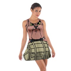 Art Dog Clip Art Cotton Racerback Dress by Mog4mog4