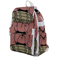 Art Dog Clip Art Top Flap Backpack by Mog4mog4