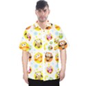 Owl Bird Cartoon Men s Hawaii Shirt View1
