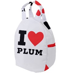 I Love Plum Travel Backpack by ilovewhateva