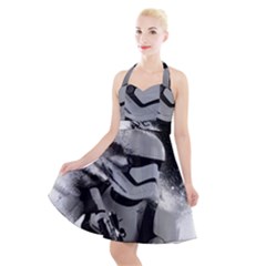 Stormtrooper Halter Party Swing Dress  by Bakwanart