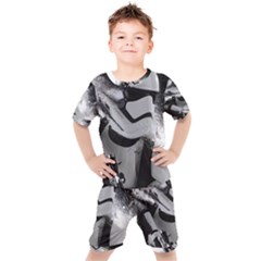 Stormtrooper Kids  Tee And Shorts Set by Bakwanart
