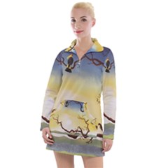 1 (202) Women s Long Sleeve Casual Dress by LeRoyJacks