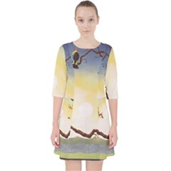 1 (202) Quarter Sleeve Pocket Dress by LeRoyJacks