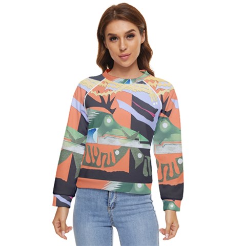 1 (209) Women s Long Sleeve Raglan Tee by LeRoyJacks