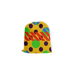 Background Graphic Beautiful Wallpaper Drawstring Pouch (xs) by 99art