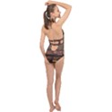 Old Port Of Maasslui Netherlands Halter Front Plunge Swimsuit View2
