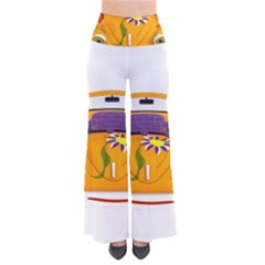 Car-transportation-cartoon-comic So Vintage Palazzo Pants by 99art