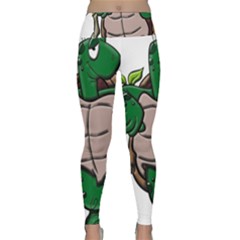 Amphibian-animal-cartoon-reptile Lightweight Velour Classic Yoga Leggings by 99art
