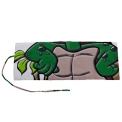 Amphibian-animal-cartoon-reptile Roll Up Canvas Pencil Holder (s) by 99art