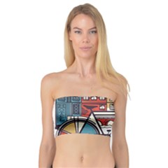 Amsterdam Graphic Design Poster Illustration Bandeau Top by 99art