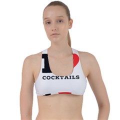 I Love Cocktails  Criss Cross Racerback Sports Bra by ilovewhateva