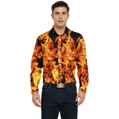 Live Coals Men s Long Sleeve  Shirt by artworkshop