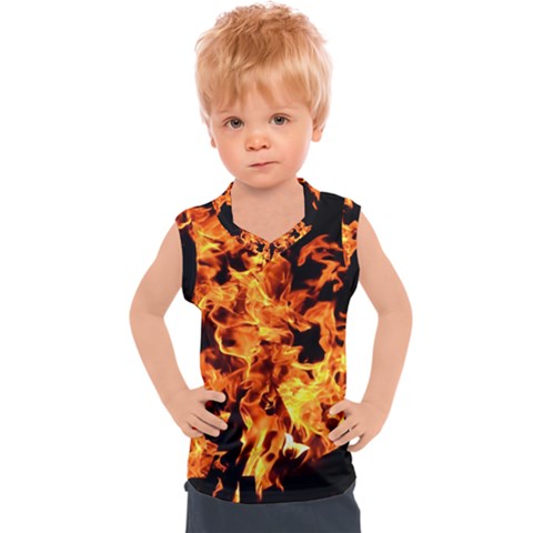 Live Coals Kids  Sport Tank Top by artworkshop